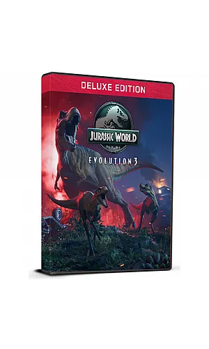 Jurassic World Evolution 3 - Deluxe Edition Cd Key Steam Row Jurassic World Evolution 3 - Deluxe Edition Cd Key Steam Row