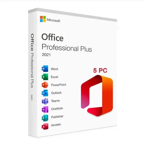 Office2021ProfessionalPlus(5PC)CdKeyDigitalDownloadLifetime